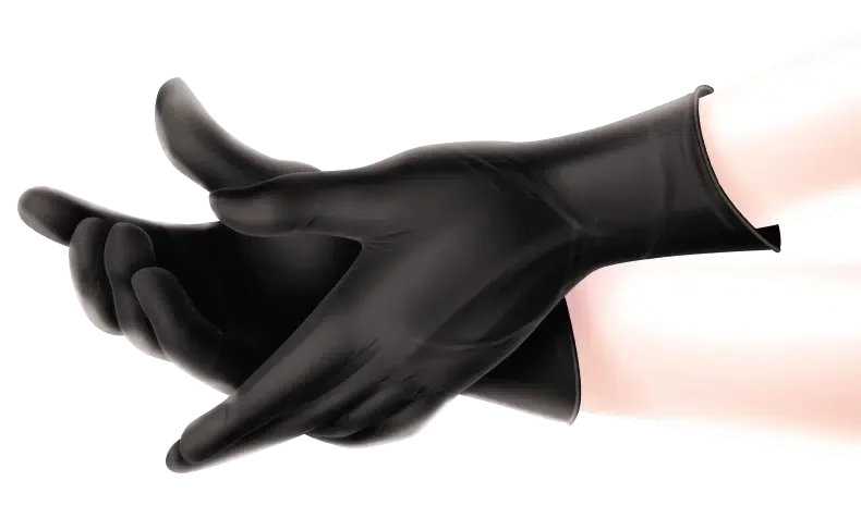 Luva Nitrlica Black