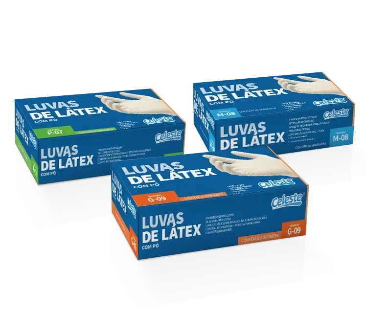 Luvas de Ltex