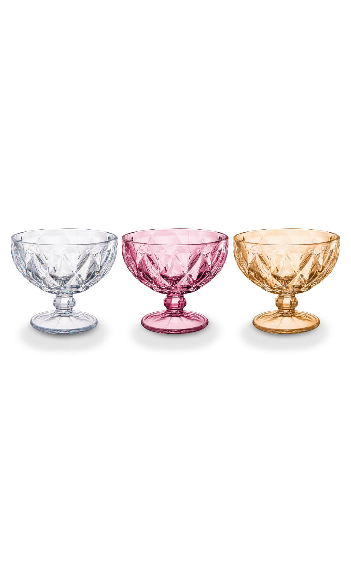 TAA DE SOBREMESA DE VIDRO DIAMANTE 370ML
